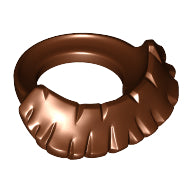 LEGO® los onderdeel Lijf Accessoire Roodachtig Bruin 15501