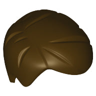 LEGO® los onderdeel Haar in kleur Donker Bruin 15500