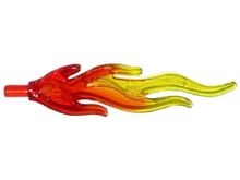 Plaatje in Gallery viewer laden, LEGO® onderdeel Energy Effect Doorzichtig Rood 85959pb01b