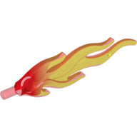 LEGO® onderdeel Energy Effect Doorzichtig Rood 85959pb01b