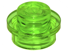 LEGO® onderdeel Plaat Rond Doorschijnend Helder Groen 4073
