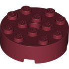LEGO® los onderdeel Steen Rond in kleur Donkerrood 87081