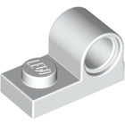 LEGO® los onderdeel Plaat Aangepast in kleur Wit 11458