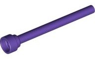 Plaatje in Gallery viewer laden, LEGO® los onderdeel Antenne in kleur Donkerpaars 3957b