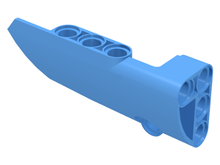 Plaatje in Gallery viewer laden, LEGO® los onderdeel Technisch Paneel Medium Blauw 64683