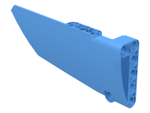 Plaatje in Gallery viewer laden, LEGO® los onderdeel Technisch Paneel Medium Blauw 64392