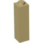 LEGO® los onderdeel Steen in kleur Geelbruin 14716