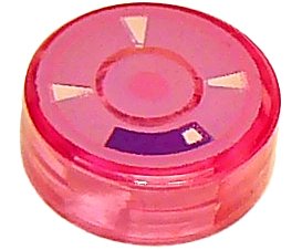 LEGO® Tegel Rond met Motief 98138pb019