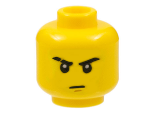 LEGO® los onderdeel Hoofd in kleur Geel 3626cpb0524