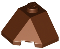 LEGO® los onderdeel Wig in kleur Roodachtig Bruin 13548