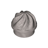 LEGO® los onderdeel Plaat Rond in kleur Zilver 15470