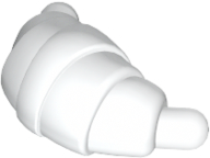 LEGO® los onderdeel Eten & Drinken in kleur Wit 33125