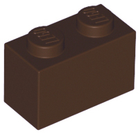 LEGO® los onderdeel Steen in kleur Donker Bruin 3004