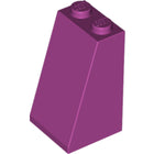 LEGO® los onderdeel Dakpan Algemeen in kleur Magenta 3684c