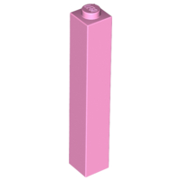 LEGO® los onderdeel Steen in kleur Fel Roze 2453b