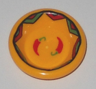 LEGO® Accessoire met Motief Helder Licht Oranje 6256pb04