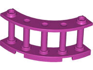 LEGO® los onderdeel Hek in kleur Magenta 30056
