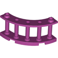 Plaatje in Gallery viewer laden, LEGO® los onderdeel Hek in kleur Magenta 30056