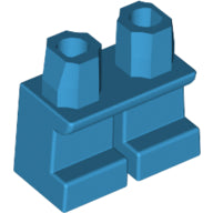Plaatje in Gallery viewer laden, LEGO® los onderdeel Benen Aangepast Donker Azuurblauw 41879
