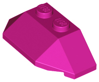 LEGO® los onderdeel Wig in kleur Magenta 47759
