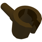 LEGO® los onderdeel Lijf Accessoire Donker Bruin 983