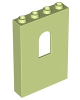 LEGO® los onderdeel Paneel in kleur Geelachtig Groen 60808