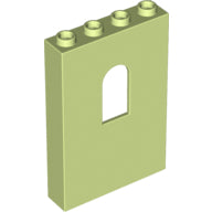 LEGO® los onderdeel Paneel in kleur Geelachtig Groen 60808