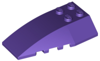 Plaatje in Gallery viewer laden, LEGO® los onderdeel Wig in kleur Donkerpaars 43712
