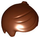 LEGO® los onderdeel Haar in kleur Roodachtig Bruin 15443