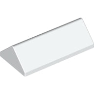 LEGO® los onderdeel Dakpan Algemeen in kleur Wit 3041