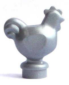 LEGO® los onderdeel Landdier in kleur Zilver 95342