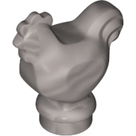 LEGO® los onderdeel Landdier in kleur Zilver 95342