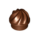 LEGO® los onderdeel Plaat Rond Roodachtig Bruin 15470