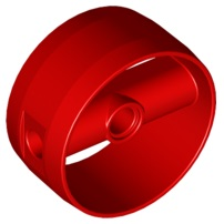 LEGO® los onderdeel Cilinder in kleur Rood 41531