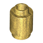 LEGO® los onderdeel Steen Rond in kleur Parel Goud 3062