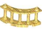 LEGO® los onderdeel Hek in kleur Parel Goud 30056