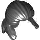 LEGO® los onderdeel Haar in kleur Zwart 30410