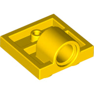 LEGO® los onderdeel Plaat Aangepast in kleur Geel 10247