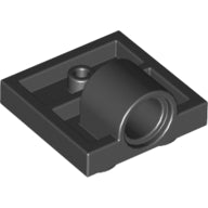 Plaatje in Gallery viewer laden, LEGO® los onderdeel Plaat Aangepast in kleur Zwart 10247