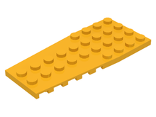 Plaatje in Gallery viewer laden, LEGO® los onderdeel Wig Plaat Helder Licht Oranje 14181