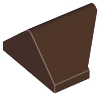 LEGO® los onderdeel Dakpan Algemeen Donker Bruin 3049c