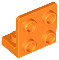 LEGO® los onderdeel Beugel in kleur Oranje 99207