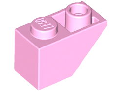 LEGO® los onderdeel Dakpan Omgekeerd in kleur Fel Roze 3665