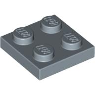 Plaatje in Gallery viewer laden, LEGO® los onderdeel Plaat Algemeen in kleur Zandblauw 3022