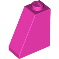 Plaatje in Gallery viewer laden, LEGO® los onderdeel Dakpan Algemeen Donker Roze 60481