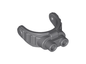 LEGO® Hoofddeksel Accessoire Donker Blauwachtig Grijs 15446