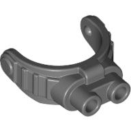Plaatje in Gallery viewer laden, LEGO® Hoofddeksel Accessoire Donker Blauwachtig Grijs 15446