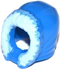 Plaatje in Gallery viewer laden, LEGO® los onderdeel Hoofddeksels in kleur Blauw 15541pb01