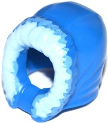 LEGO® los onderdeel Hoofddeksels in kleur Blauw 15541pb01