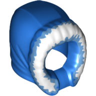 LEGO® los onderdeel Hoofddeksels in kleur Blauw 15541pb01